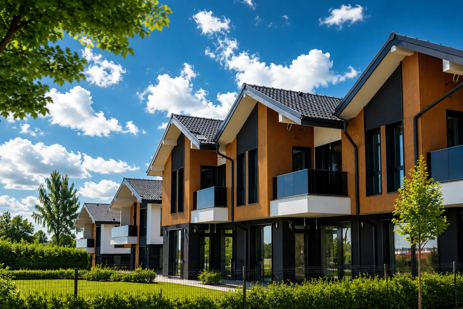 Модерните къщи в комплекс BELLA HOMES
